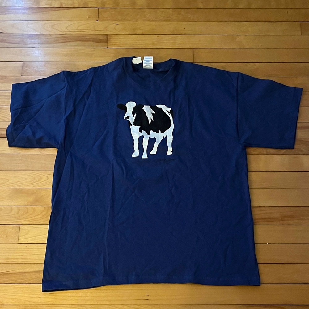 Woody Jackson cow tshirt size roomy XL